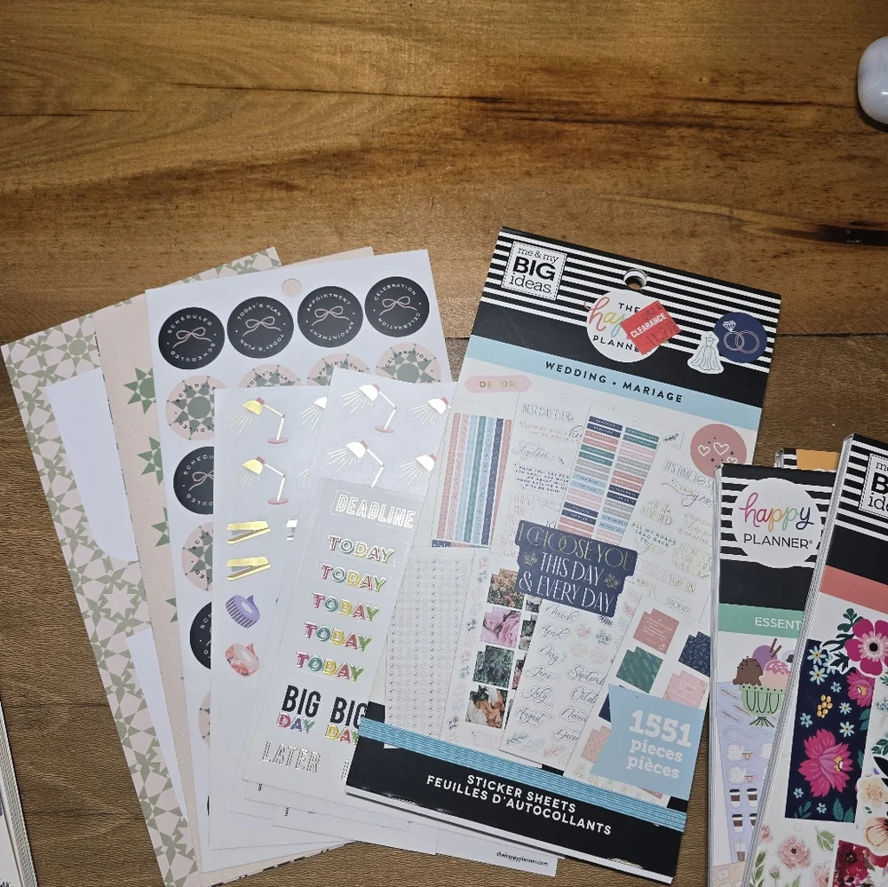 The Happy Planner Vibrant Sticker Collection